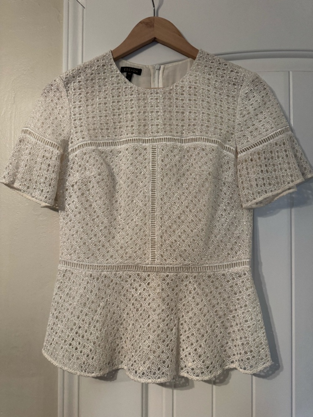 Escada Netterling Lace Top